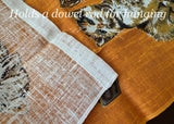 Unused Vintage Cat Kitten with Yarn Linen Tea Towel - The Pink Rose Cottage 