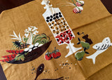 Unused Vintage Martex Dry-Me-Dry Italian Kitchen Tea Towel - The Pink Rose Cottage 