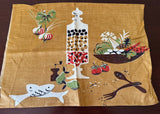 Unused Vintage Martex Dry-Me-Dry Italian Kitchen Tea Towel - The Pink Rose Cottage 