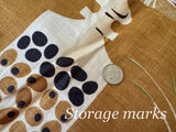 Unused Vintage Martex Dry-Me-Dry Italian Kitchen Tea Towel - The Pink Rose Cottage 