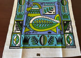 MWT Vintage Bucilla Linen Tea Towel Georges Briard Rooster - The Pink Rose Cottage 