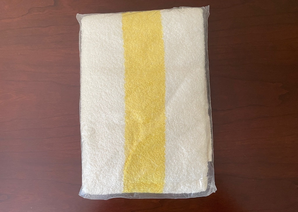Pois de Senteur Blue/Yellow Towels