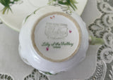 Vintage Shelley White Lily of the Valley Teacup and Saucer