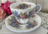 Vintage Royal Albert Blossom Time Wisteria Teacup and Saucer