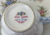 Vintage Royal Albert Blossom Time Wisteria Teacup and Saucer