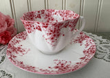 Vintage Shelley Dainty Pink Teacup and Saucer