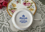 Vintage Queen's Rosamund Pink Roses Teacup and Saucer