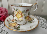 Vintage Paragon Peace Rose Teacup and Saucer