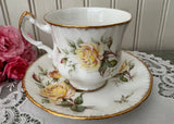 Vintage Paragon Peace Rose Teacup and Saucer