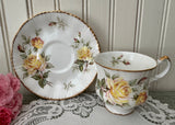 Vintage Paragon Peace Rose Teacup and Saucer
