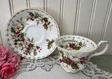 Royal Albert Flower of the Month December Christmas Rose Teacup Saucer