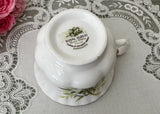 Vintage Royal Albert Flower of the Month Snowdrops January Teacup Only