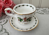 Vintage Waldman House A Cup of Christmas Tea Mini Teacup