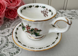 Vintage Waldman House A Cup of Christmas Tea Mini Teacup