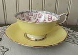 Rare Vintage Paragon Signs & Omens Fortune Telling Teacup and Saucer