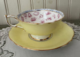 Rare Vintage Paragon Signs & Omens Fortune Telling Teacup and Saucer