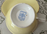 Rare Vintage Paragon Signs & Omens Fortune Telling Teacup and Saucer
