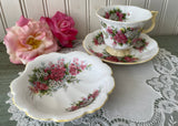 Vintage Royal Albert Blossom Time Hawthorn Teacup and Saucer