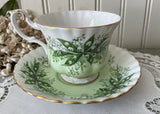 Vintage Royal Albert Melody Series Concerto Lily of the Valley Teacup and Saucer