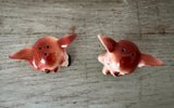 Vintage 1950s Anthropomorphic Fawn Deer Salt & Pepper Shakers - Made in Japan