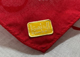 Tagged Kimball Vintage Red Valentine's Day Handkerchief Folds into Heart