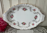 Vintage Royal Albert Tranquility Bone China Oval Serving Dish