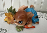 Vintage Josef Originals Bunny Hutch Series Figurine