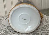 Antique Bavarian Porcelain Art Nouveau Grape Stein Hand-Painted Artist Signed CER c. 1905