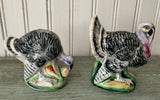 Vintage Turkey Salt & Pepper Shakers | Tom & Hen Set