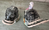 Vintage Turkey Salt & Pepper Shakers | Tom & Hen Set