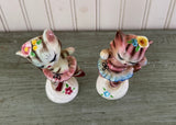 Vintage PY Japan Anthropomorphic Ballerina Cat Salt and Pepper Shakers Set