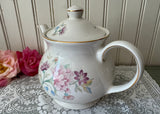 Vintage Sadler Teapot Pink and Purple Peonies