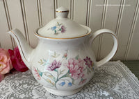 Vintage Sadler Teapot Pink and Purple Peonies