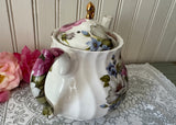 Vintage Grace's Rose Wildflower Teapot by Sadler