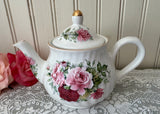 Vintage Arthur Wood & Sons 2 Cup Teapot with Pink Roses