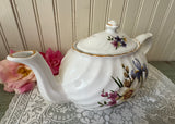 Vintage Arthur Wood & Son Staffordshire Spring Daffodils Teapot