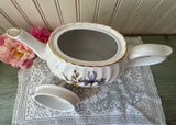 Vintage Arthur Wood & Son Staffordshire Spring Daffodils Teapot