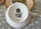 Vintage Paragon Fruit Pears Grapes Teacup and Saucer