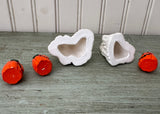 Vintage Halloween Ghost and Jack-o-Lantern Figurines Set of 5