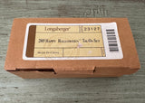 Longaberger Happy Halloween Ghost Tie-On Set of 3 MIB