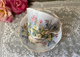 Vintage Royal Albert Shakespeare's Flowers Primrose Beds Teacup