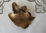 Vintage Jeri-Lou Signed Autumn Leaves Scarf Clip