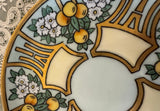 Antique Rosenthal Selb Bavaria Art Nouveau Oranges and Blossoms Teacup and Saucer
