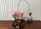 Dept 56 Village Animated Up, Up & Away Witch in Original Box Halloween