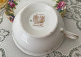 Vintage Paragon Double Warranted Tapestry Rose Teacup and Saucer
