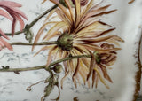 1891 Antique Haviland Limoges Hand Painted Spider Mums Tray France