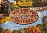 MWT Kay Dee New England Covered Bridges Tea Towel