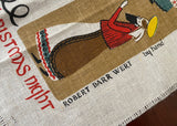 Rare MWT Country Prints Christmas Night Holy Family Tea Towel