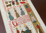 Rare MWT Country Prints Christmas Night Holy Family Tea Towel