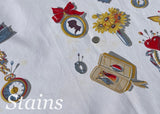 Vintage Wilendur Pin-Ups Momentos Tablecloth